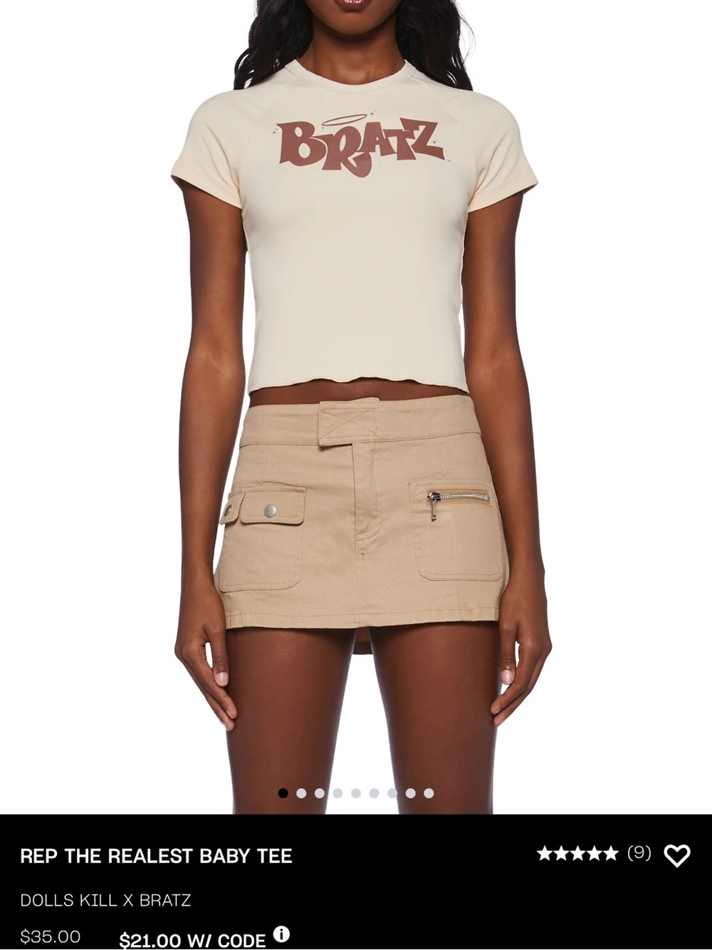 Dolls Kill x Bratz Baby Tee